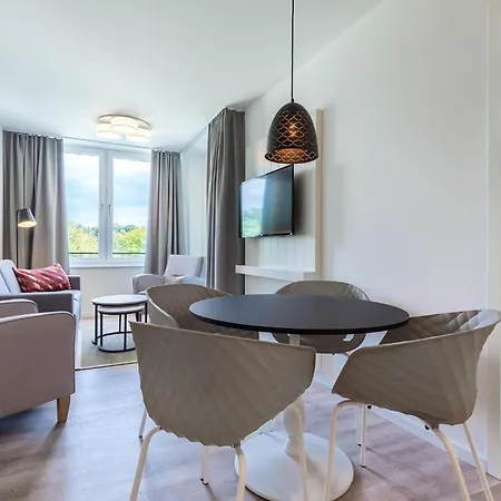 Godewindpark Deluxe-apartment 2-10 Mit Balkon Und Schoenem Gartenblick Apartament