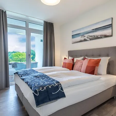 Godewindpark Deluxe-apartment 2-10 Mit Balkon Und Schoenem Gartenblick Lejlighed *