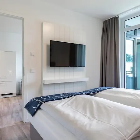 Lejlighed Godewindpark Deluxe-apartment 2-10 Mit Balkon Und Schoenem Gartenblick Lübeck