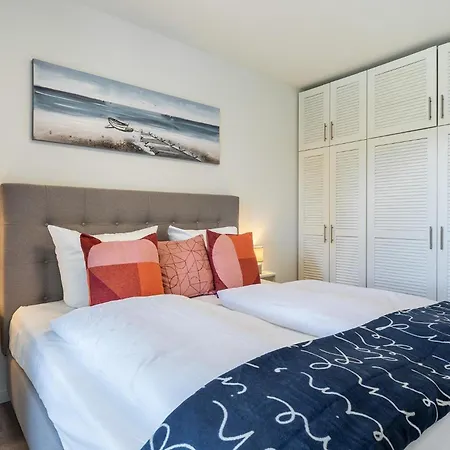 Apartament Godewindpark Deluxe-apartment 2-10 Mit Balkon Und Schoenem Gartenblick *