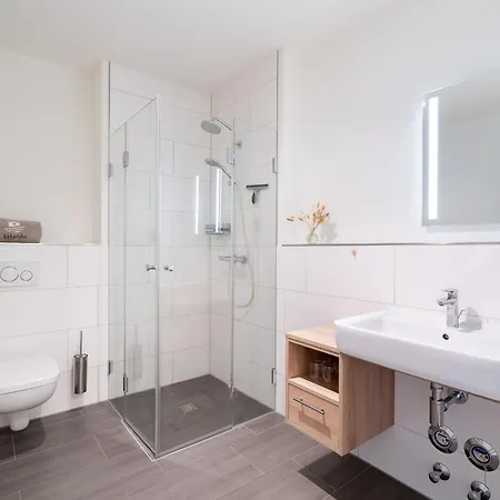 Lejlighed Godewindpark Deluxe-apartment 2-10 Mit Balkon Und Schoenem Gartenblick Lübeck